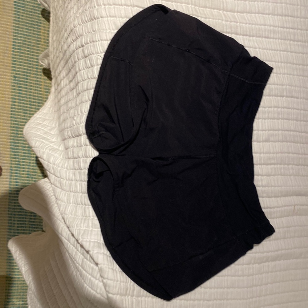lululemon speed up shorts size 4.